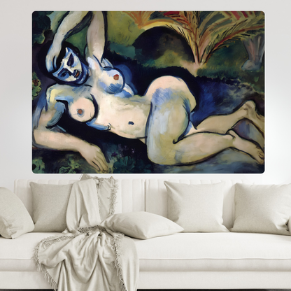Henri Matisse - Blue Nude (Souvenir de Biskra) Wall Art Canvas Print
