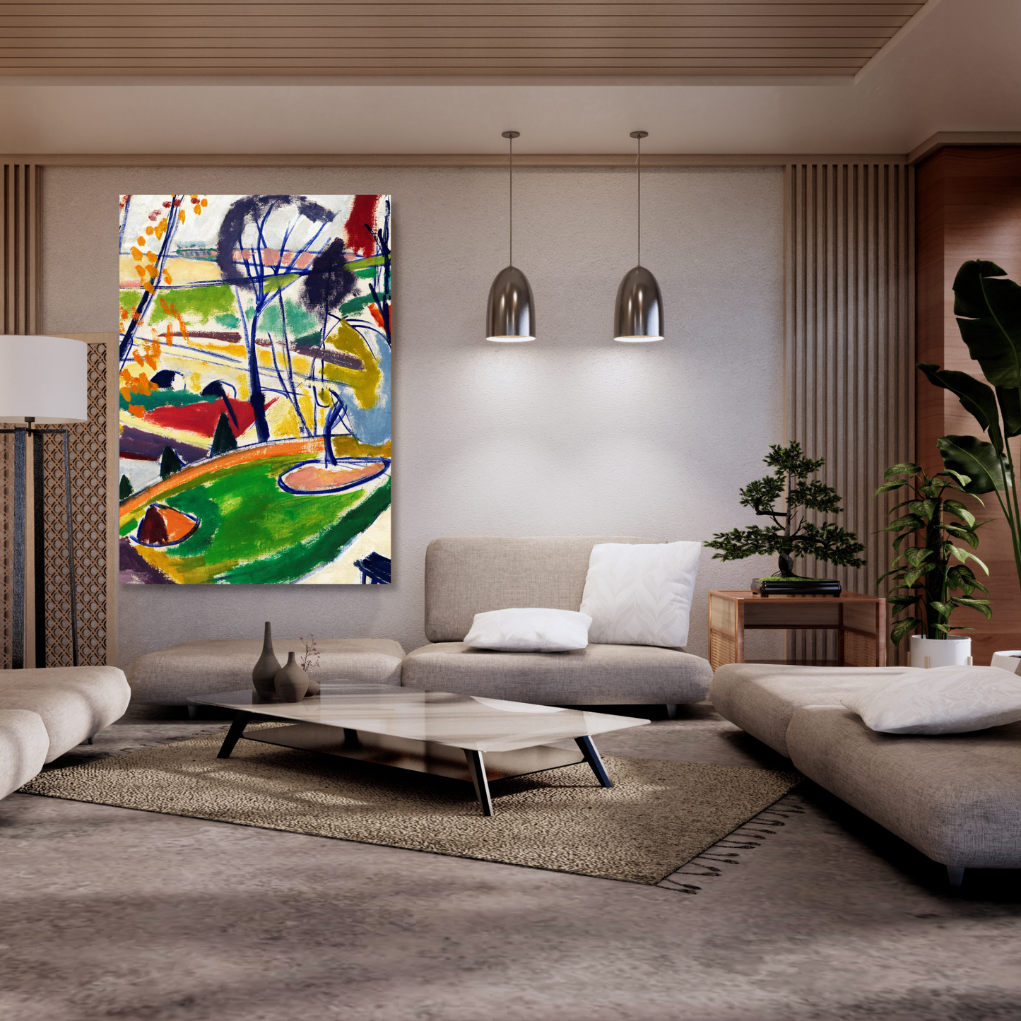 Henry Lyman Sayen - Décor Plat Wall Art Canvas Print