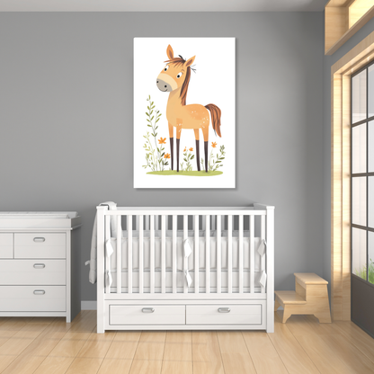 Hermione Horse Canvas Wall Art Print
