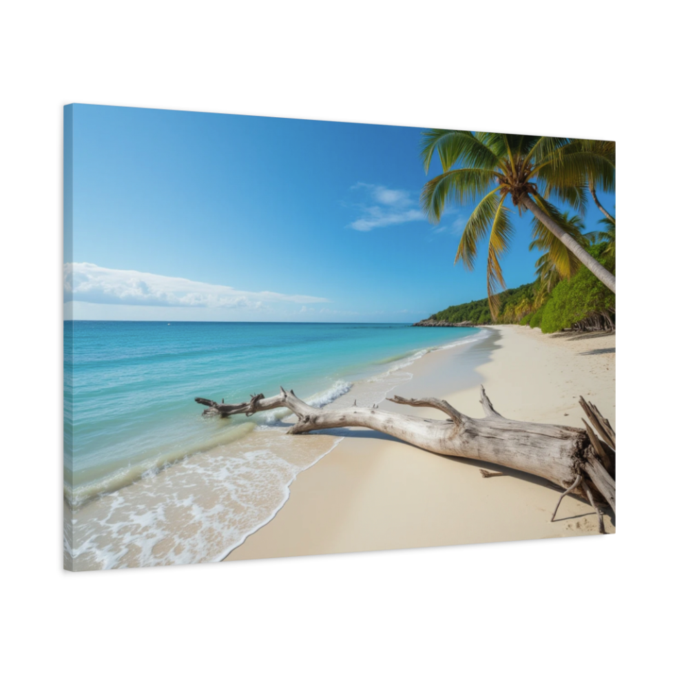 Island Of Solitude Wall Art Canvas Print