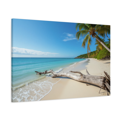 Island Of Solitude Wall Art Canvas Print