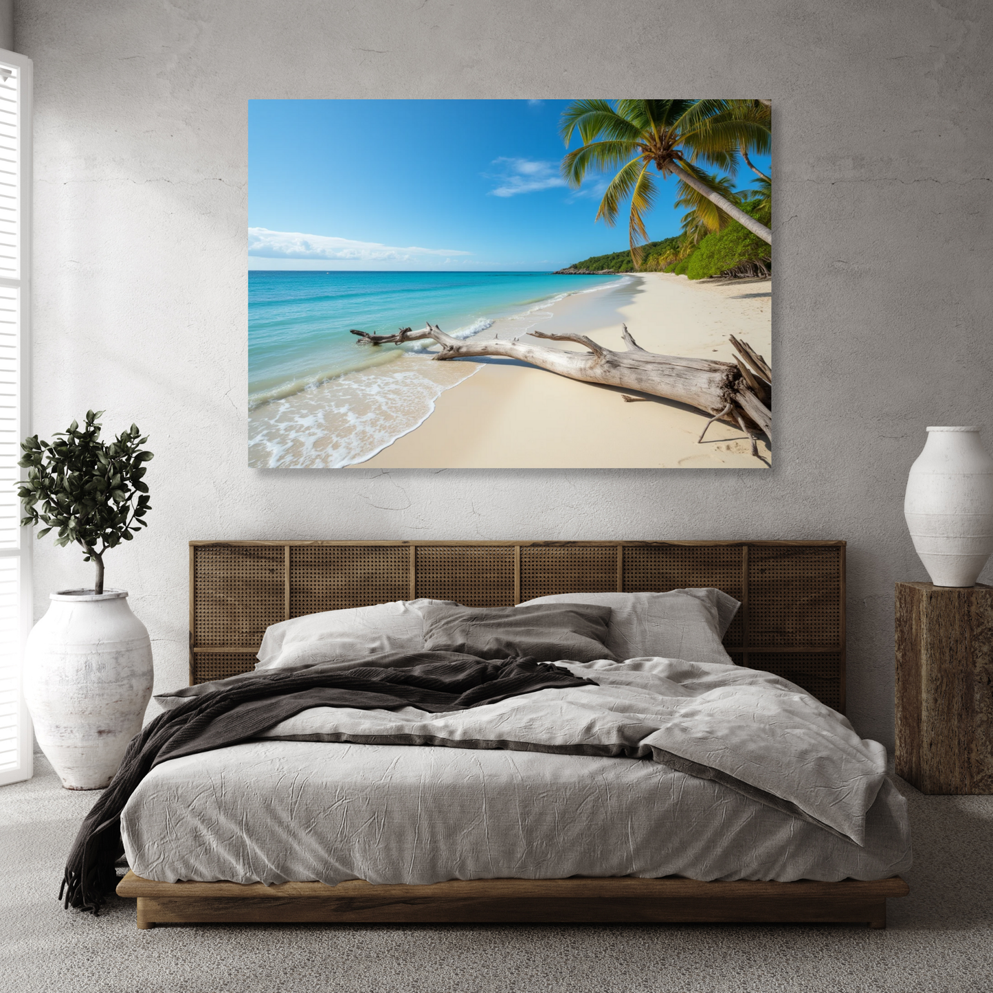 Island Of Solitude Wall Art Canvas Print