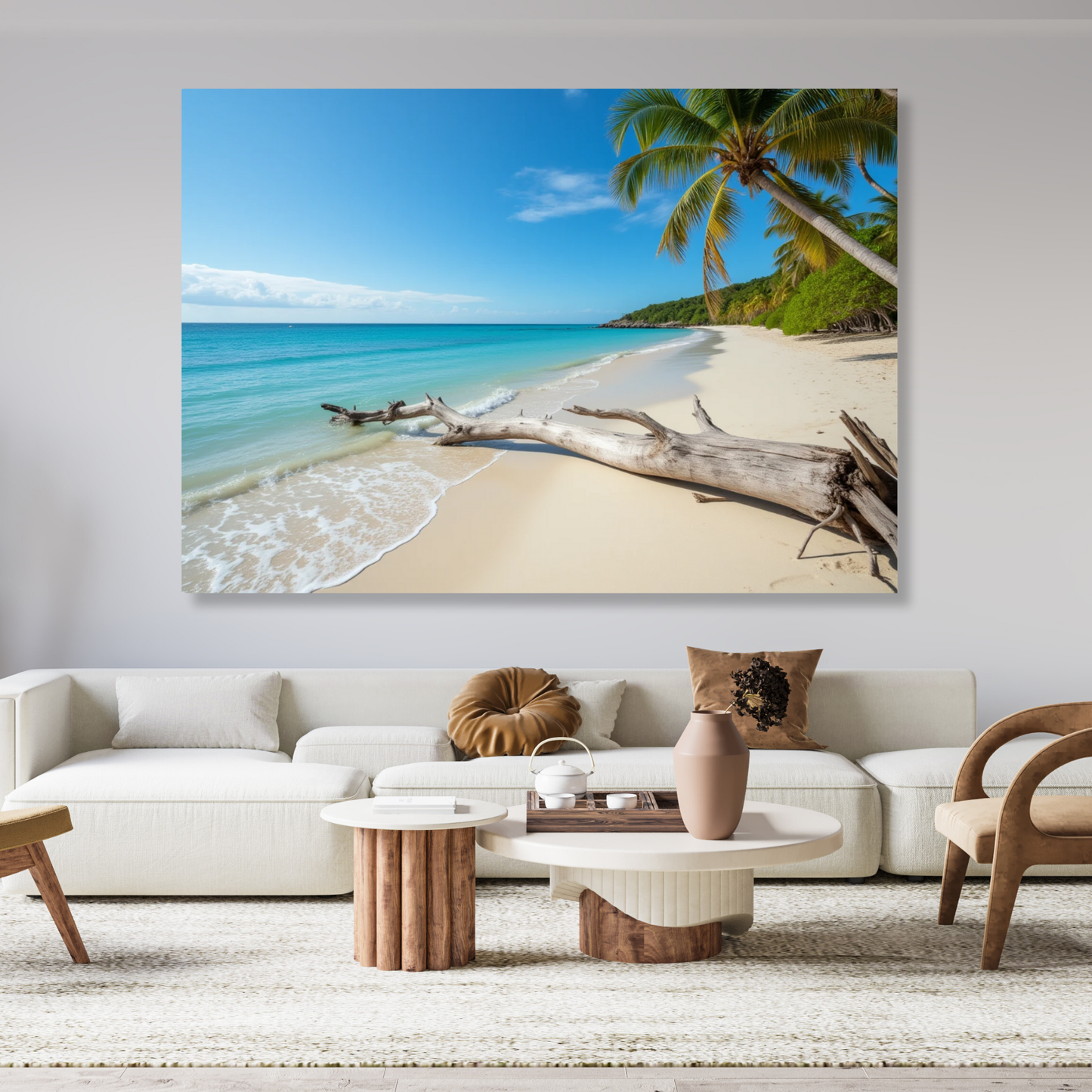 Island Of Solitude Wall Art Canvas Print