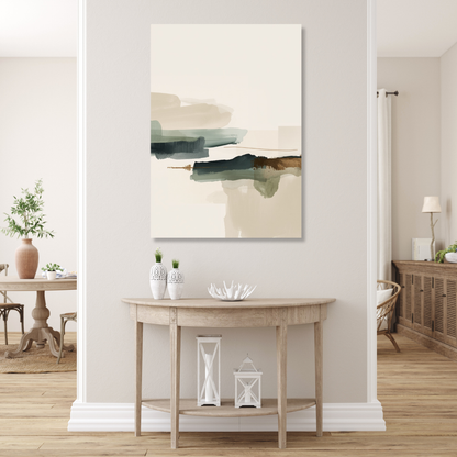 Japandi Harmony Wall Art Canvas Print