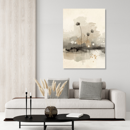 Japandi Peace Wall Art Canvas Print