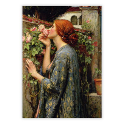 John William Waterhouse - The Soul of the Rose Wall Art Canvas Print