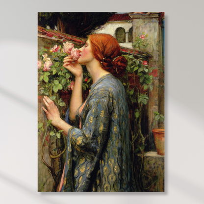John William Waterhouse - The Soul of the Rose Wall Art Canvas Print