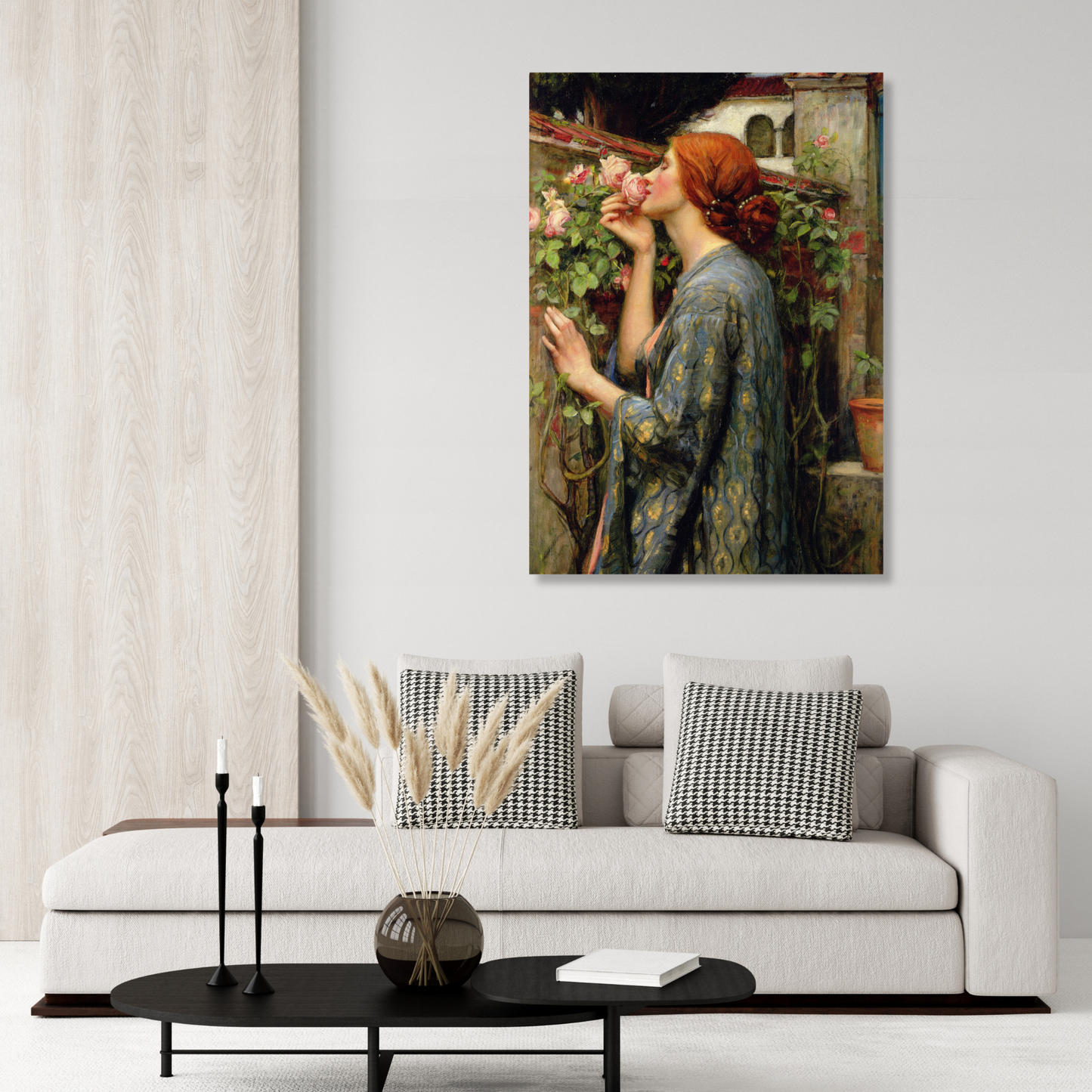 John William Waterhouse - The Soul of the Rose Wall Art Canvas Print