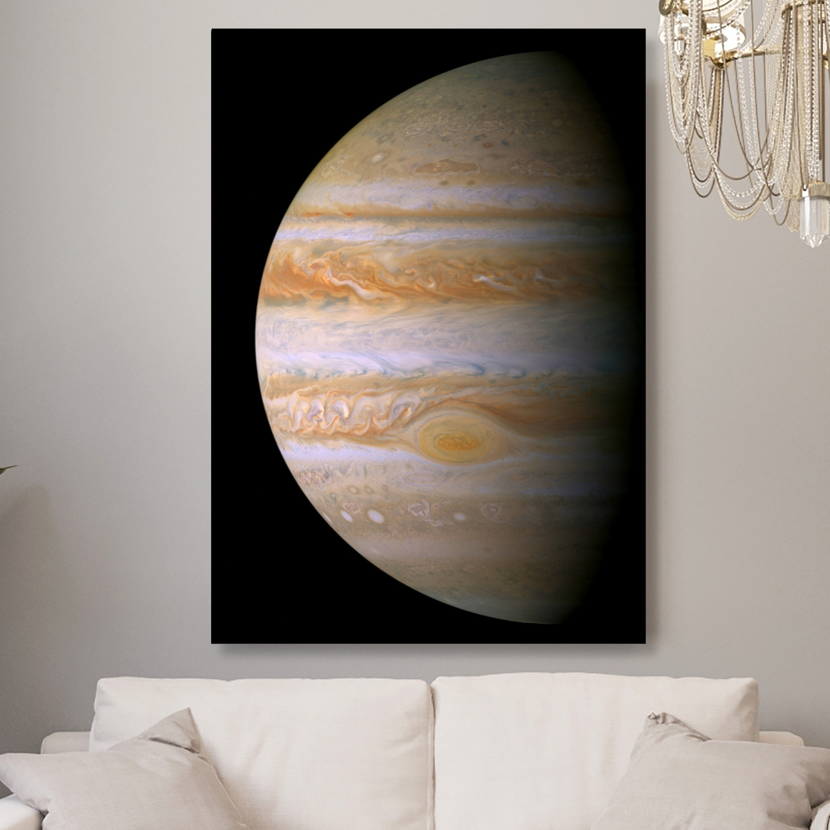 Jupiter Wall Art Canvas Print