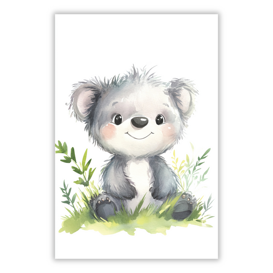 Kingston Koala Canvas Wall Art Print