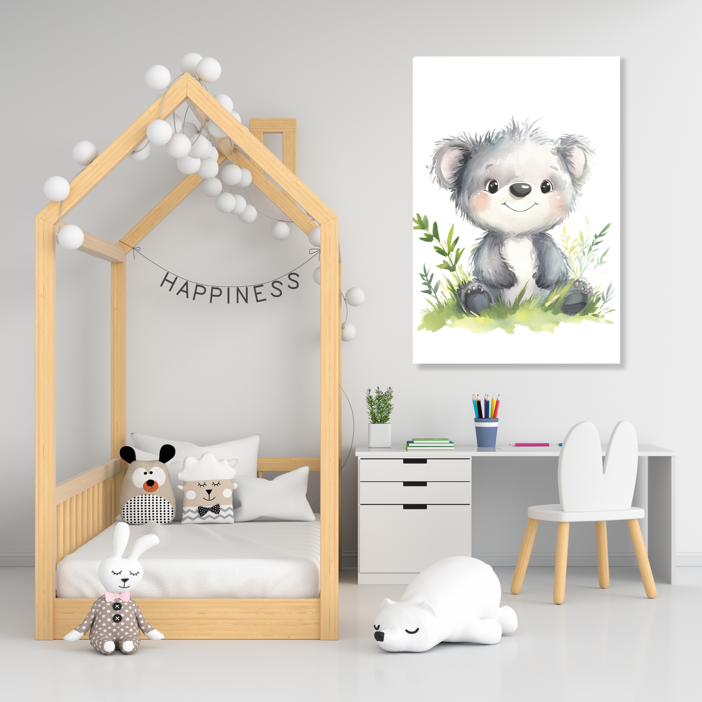Kingston Koala Canvas Wall Art Print