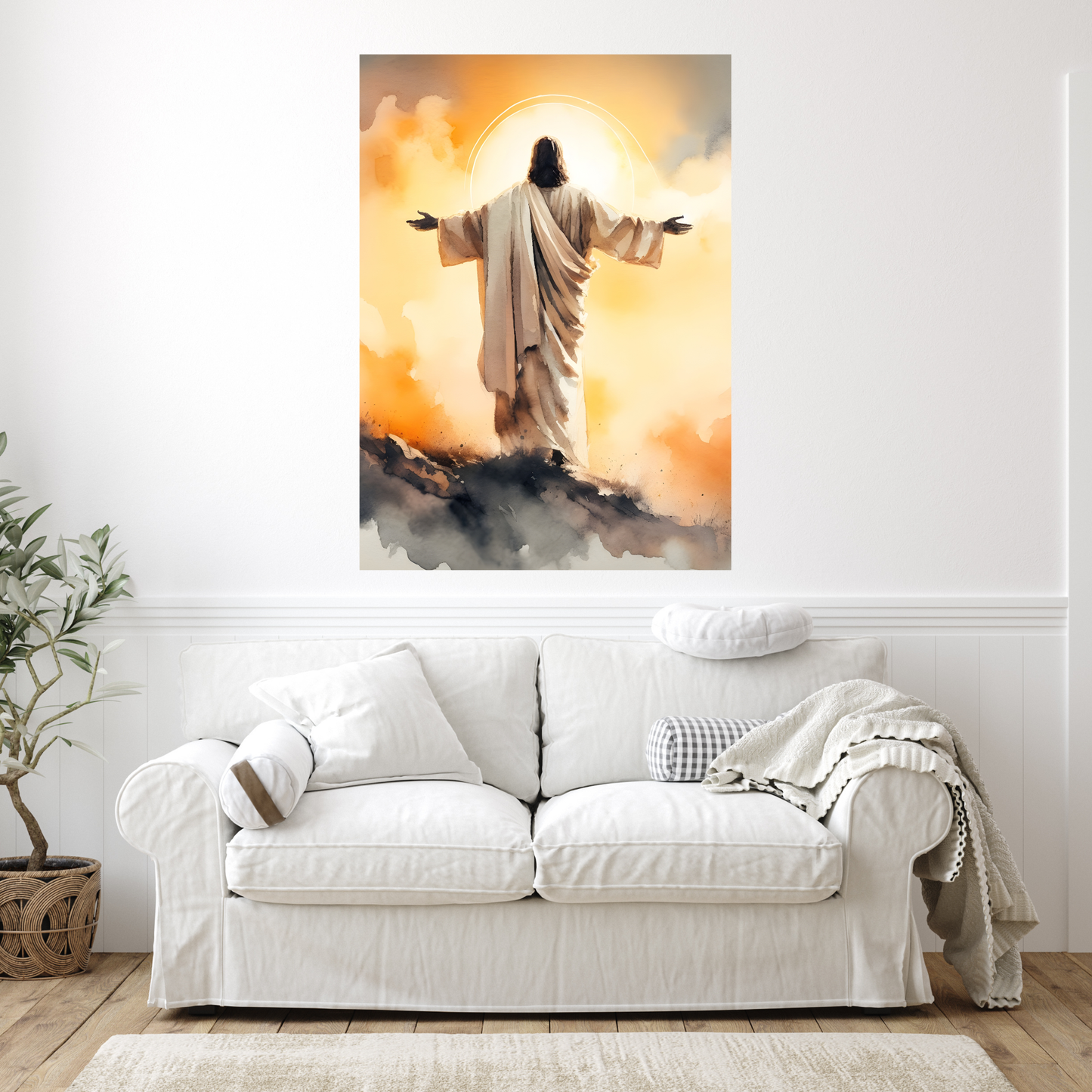 Light of the World Wall Art Canvas Print