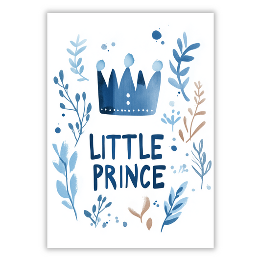 Little Prince Canvas Wall Art Print