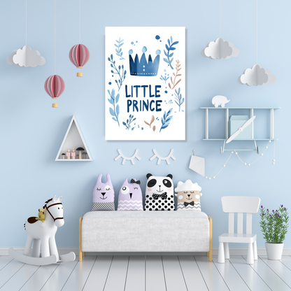 Little Prince Canvas Wall Art Print