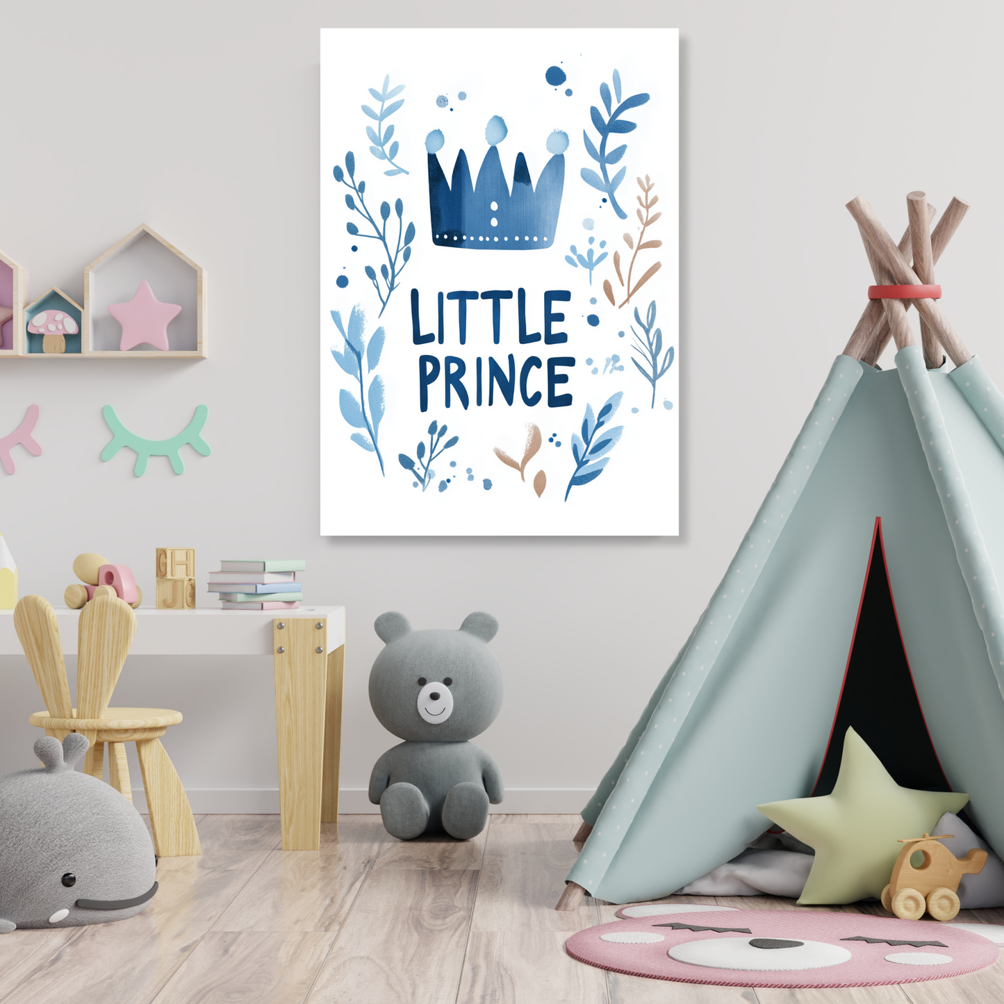 Little Prince Canvas Wall Art Print