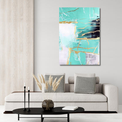 Harmony in Chaos Abstract Wall Art Canvas Print