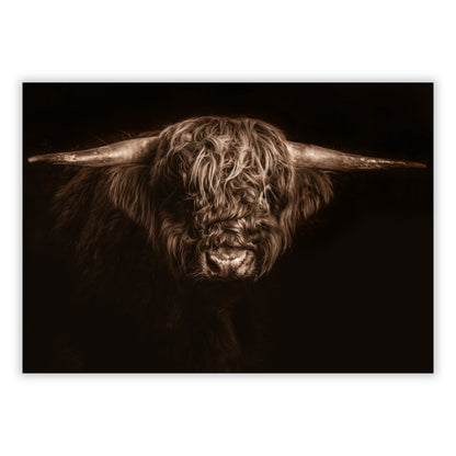 Highland Mystic Animal Kingdom Wall Art Canvas Print