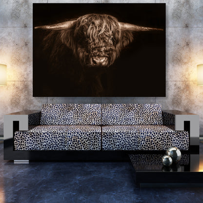 Highland Mystic Animal Kingdom Wall Art Canvas Print
