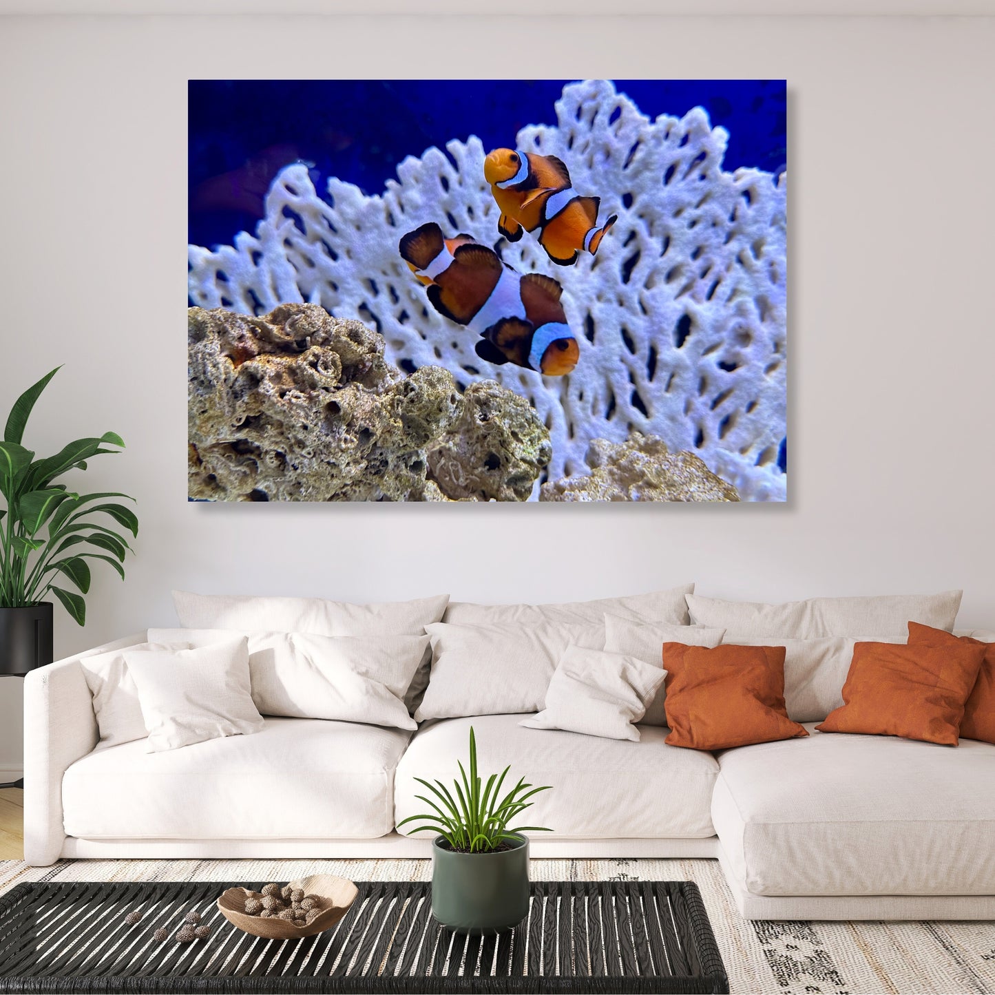 Clownfish Wall Art Canvas Print