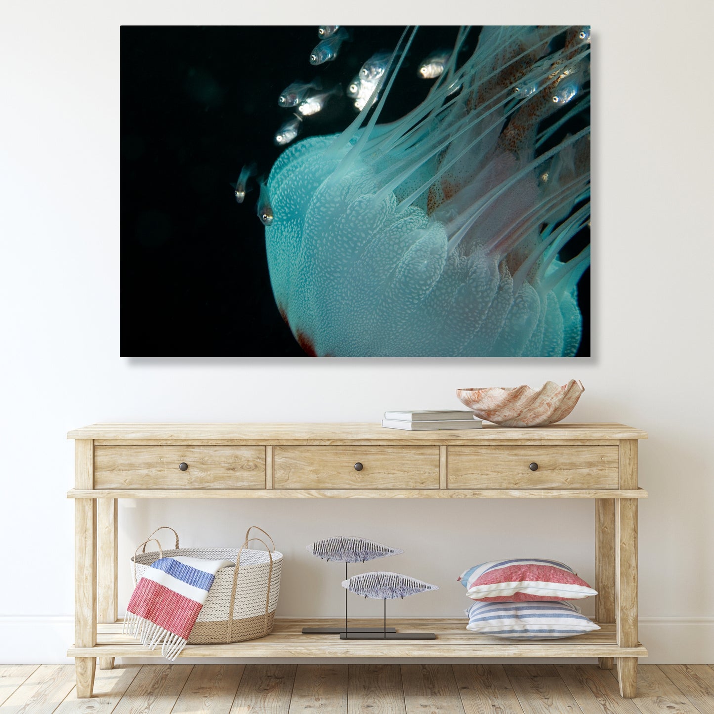 Jellyfish & Friends Wall Art Canvas Print