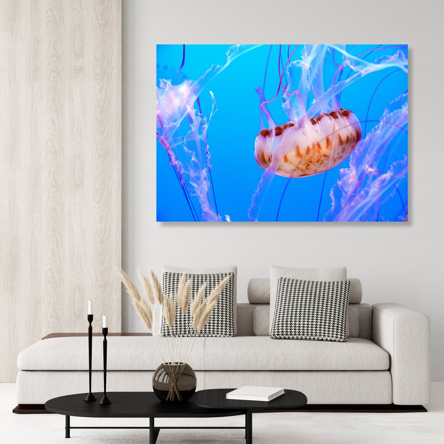 Jellyfish Beauty Wall Art Canvas Print