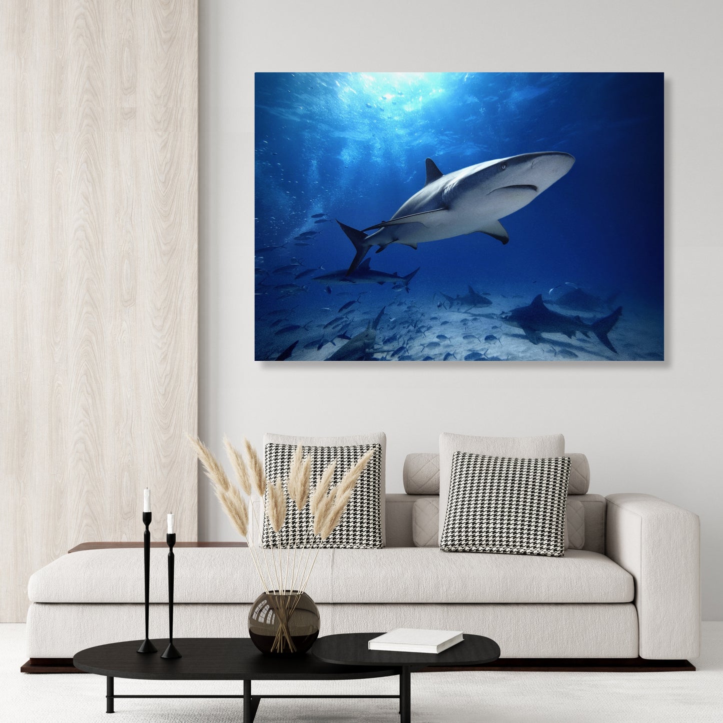 Sharks Wall Art Canvas Print