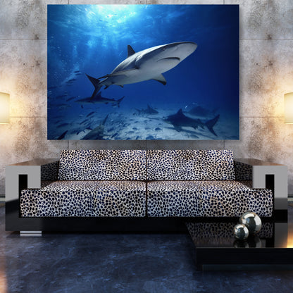 Sharks Wall Art Canvas Print
