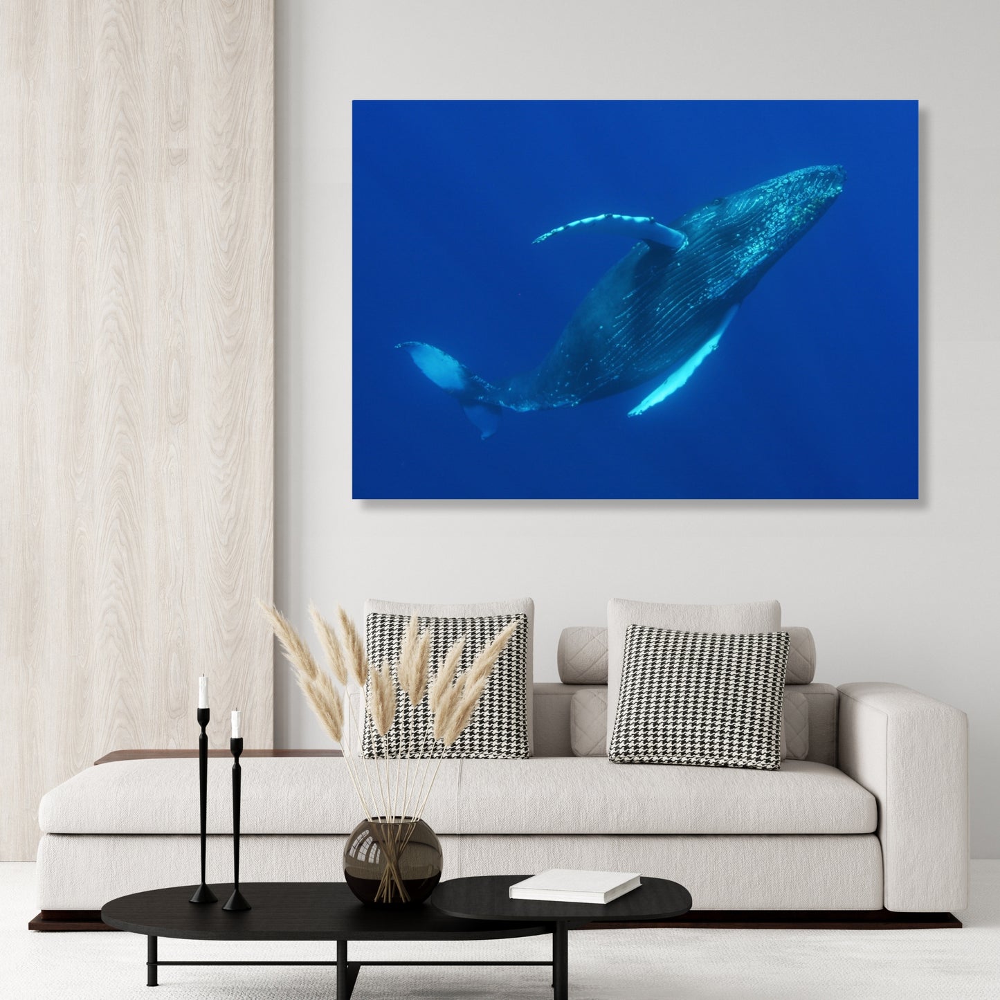 Majestic Humpback Wall Art Canvas Print