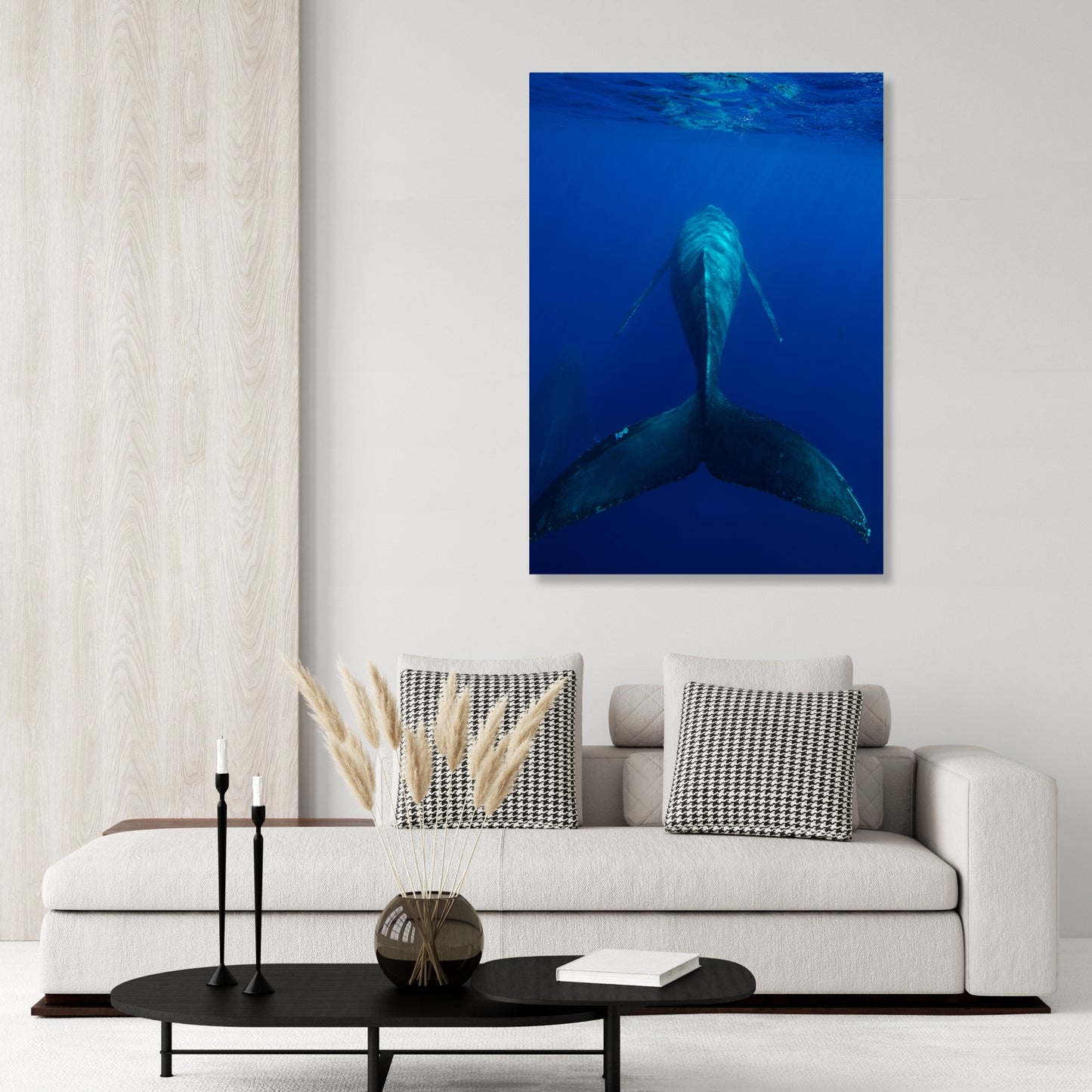 Swim On Wall Art Canvas Print
