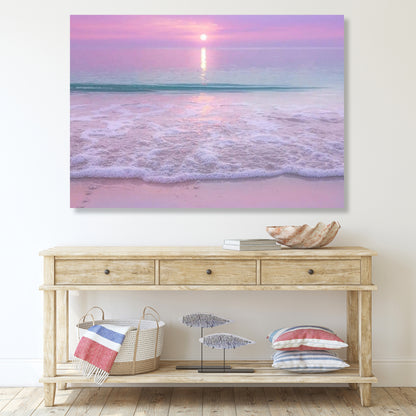 Sunset Delight Wall Art Canvas Print
