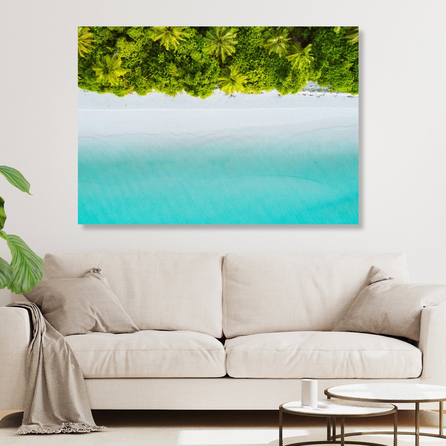 Oasis Wall Art Canvas Print