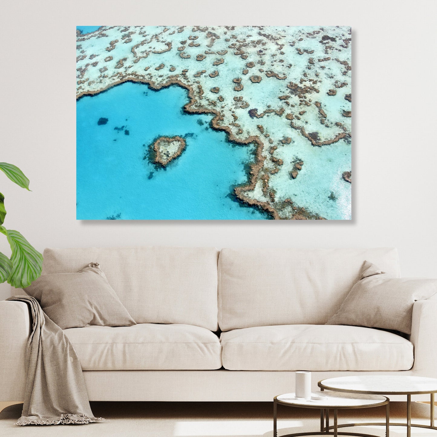 Reef Romance Wall Art Canvas Print
