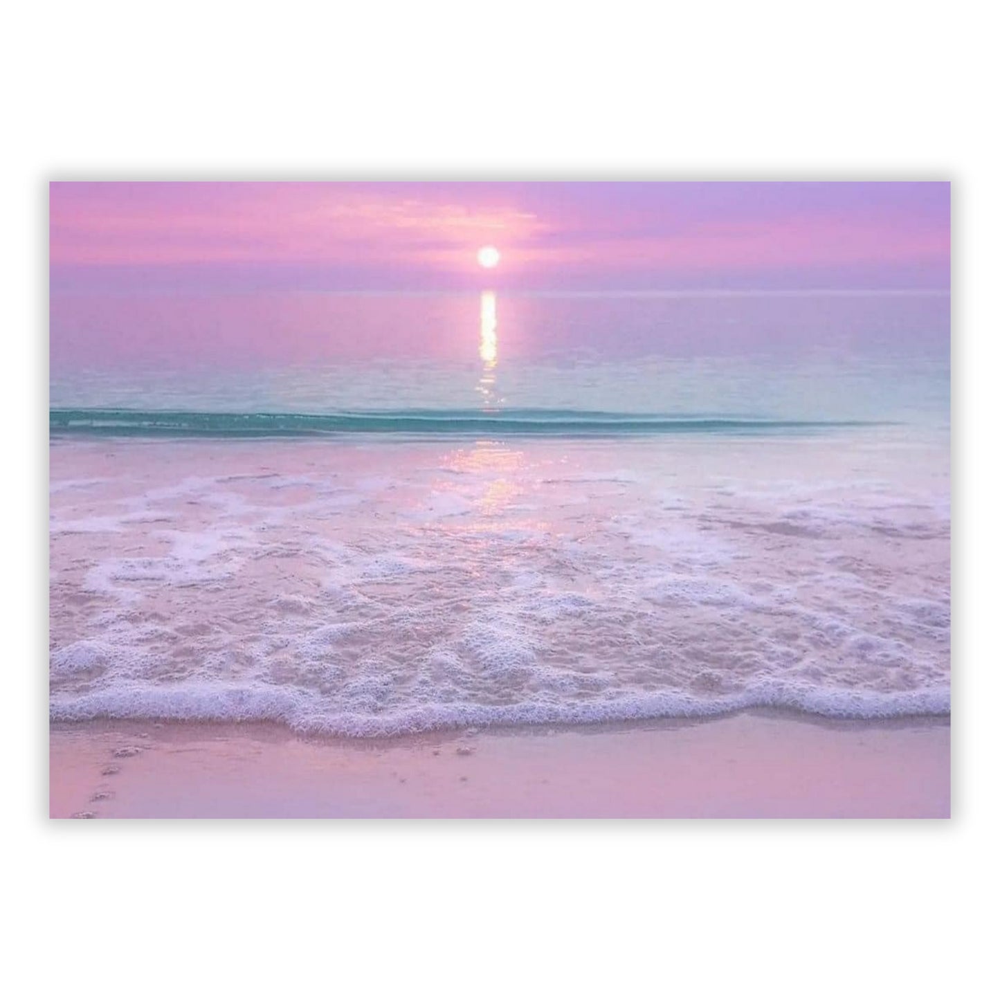 Sunset Delight Wall Art Canvas Print