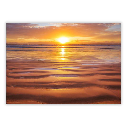 Setting Sands Wall Art Canvas Print
