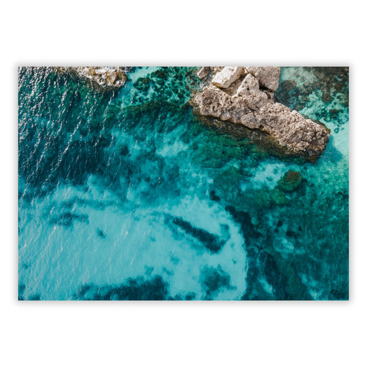 Aerial Love Wall Art Canvas Print