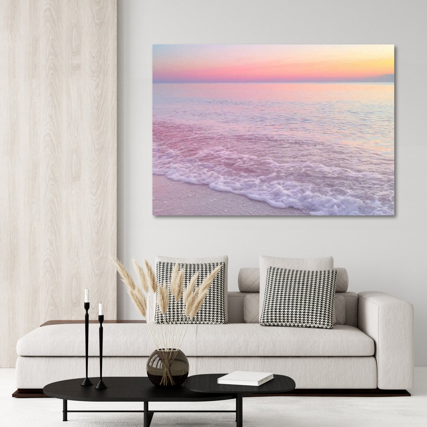 Sunset Calm Wall Art Canvas Print