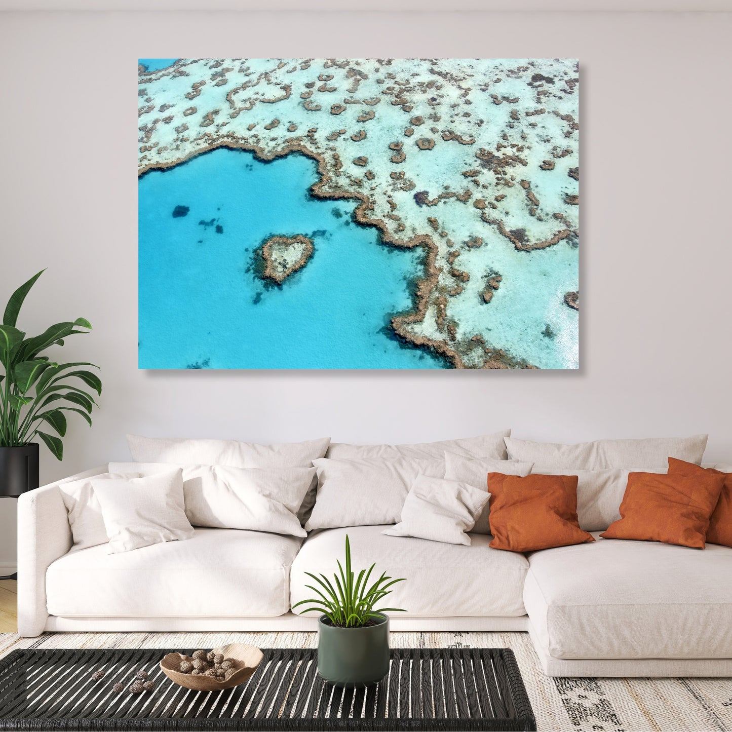 Reef Romance Wall Art Canvas Print