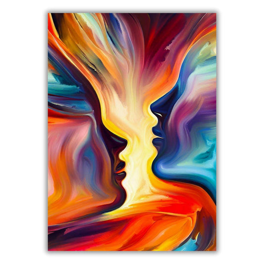 Fractured Souls Wall Art Canvas Print