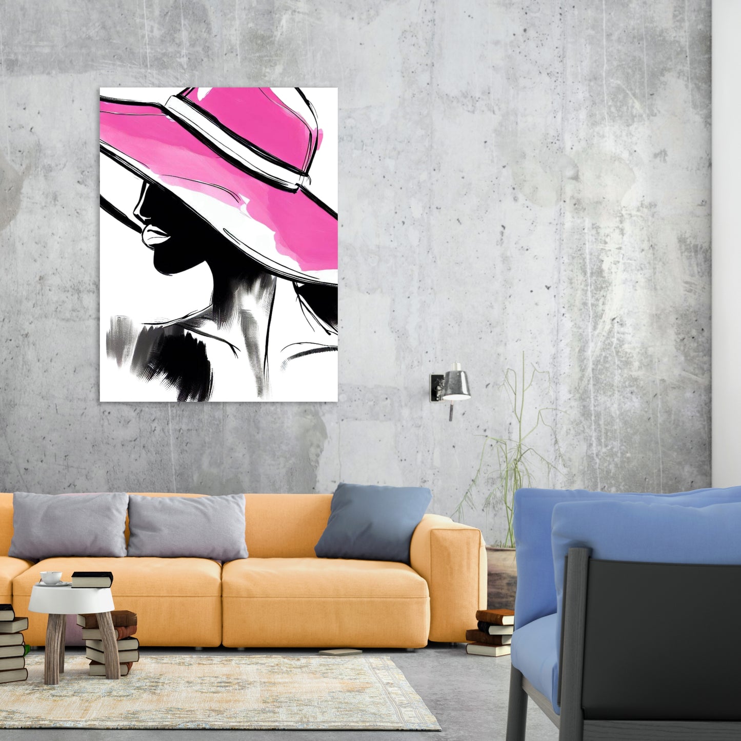 Visually Vibrant Wall Art Canvas Print