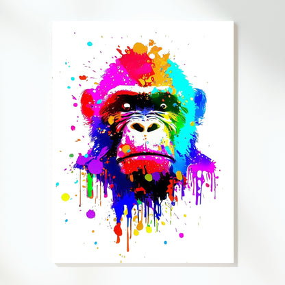 Gorilla Wall Art Canvas Print