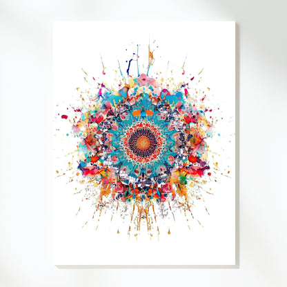 Mandala Calm Wall Art Canvas Print