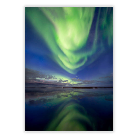 Aurora Reflections Wall Art Canvas Print