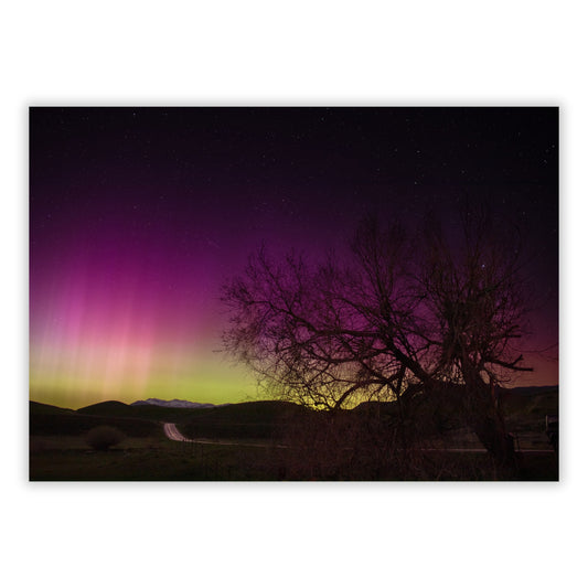 A Coloured Sky Wall Art Canvas Print