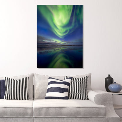 Aurora Reflections Wall Art Canvas Print