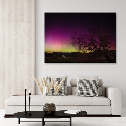 A Coloured Sky Wall Art Canvas Print