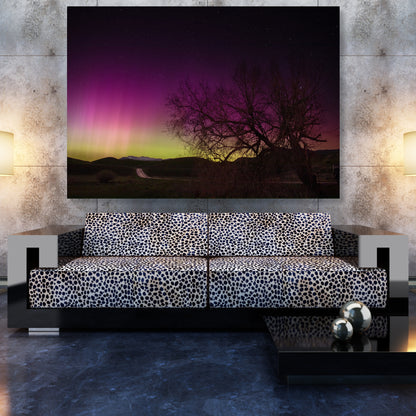 A Coloured Sky Wall Art Canvas Print