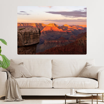 The Canyon Wall Art Canvas Print