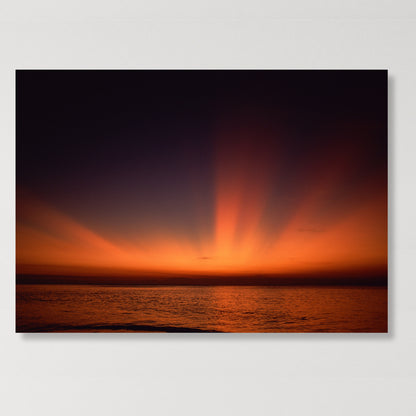 Burnt Sky Wall Art Canvas Print