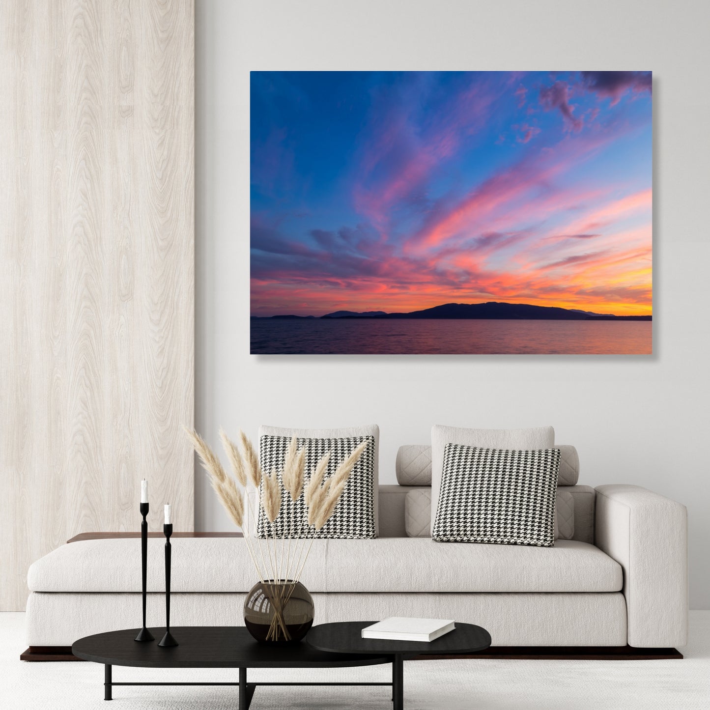 A Salty Sky Wall Art Canvas Print