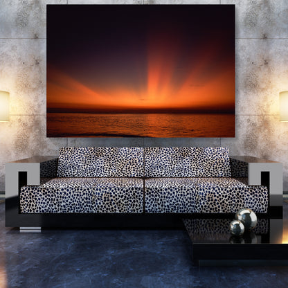 Burnt Sky Wall Art Canvas Print
